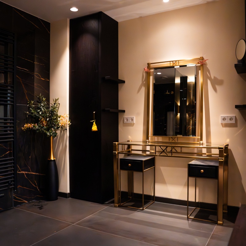 A modern bathroom